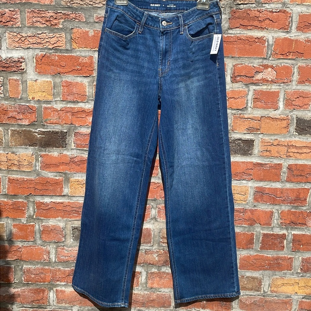 Wide leg jeans
